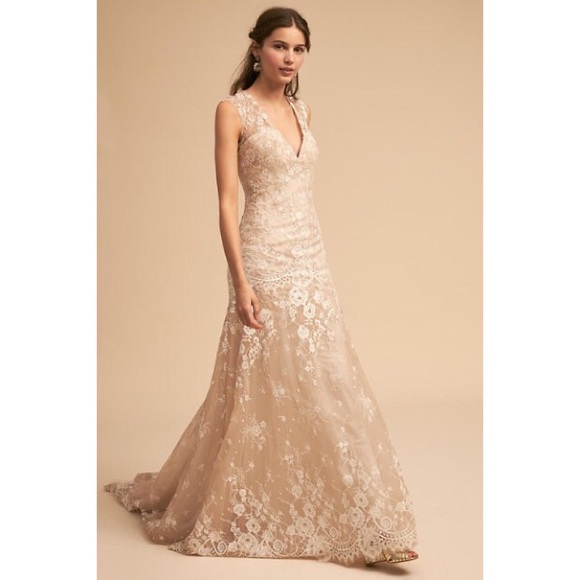 BHLDN Dresses & Skirts - NWT BHLDN WHISPERS AND ECHOES TREVI WEDDING GOWN